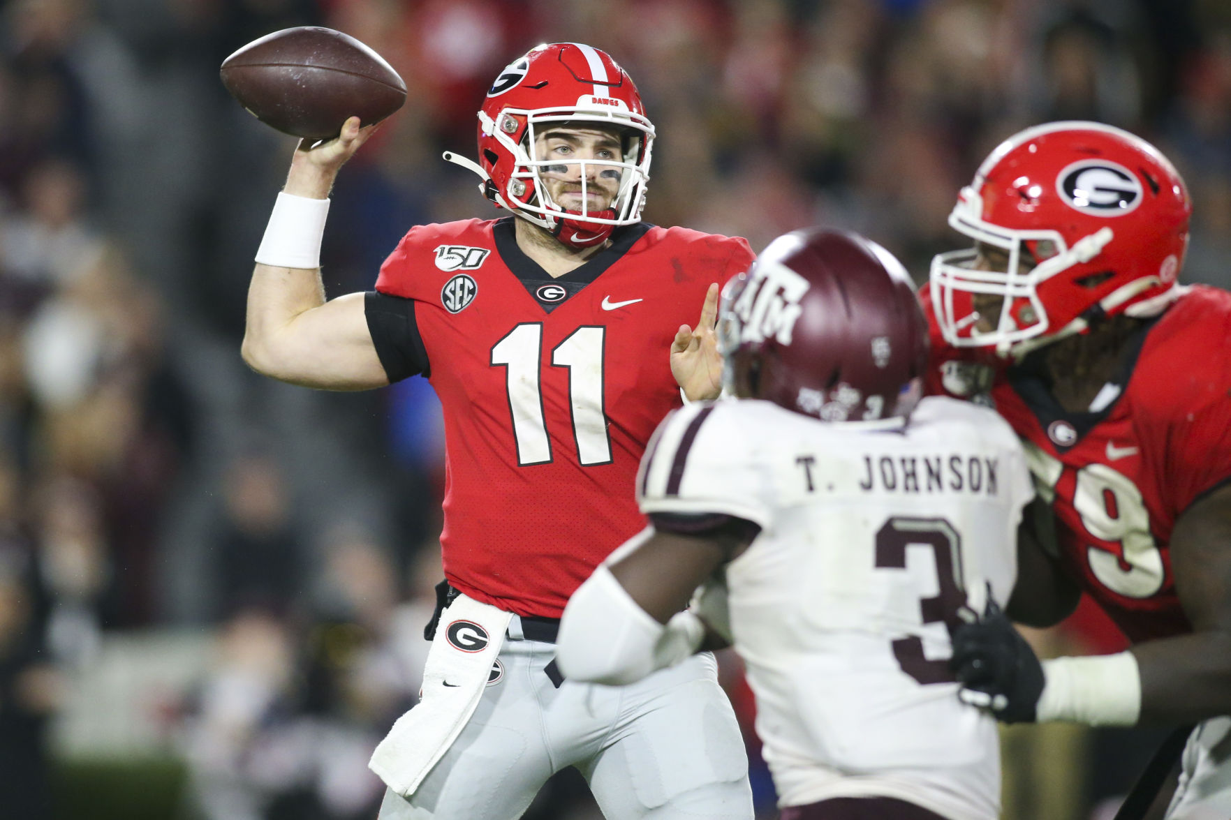 NCAA Football: Texas A&M at Georgia